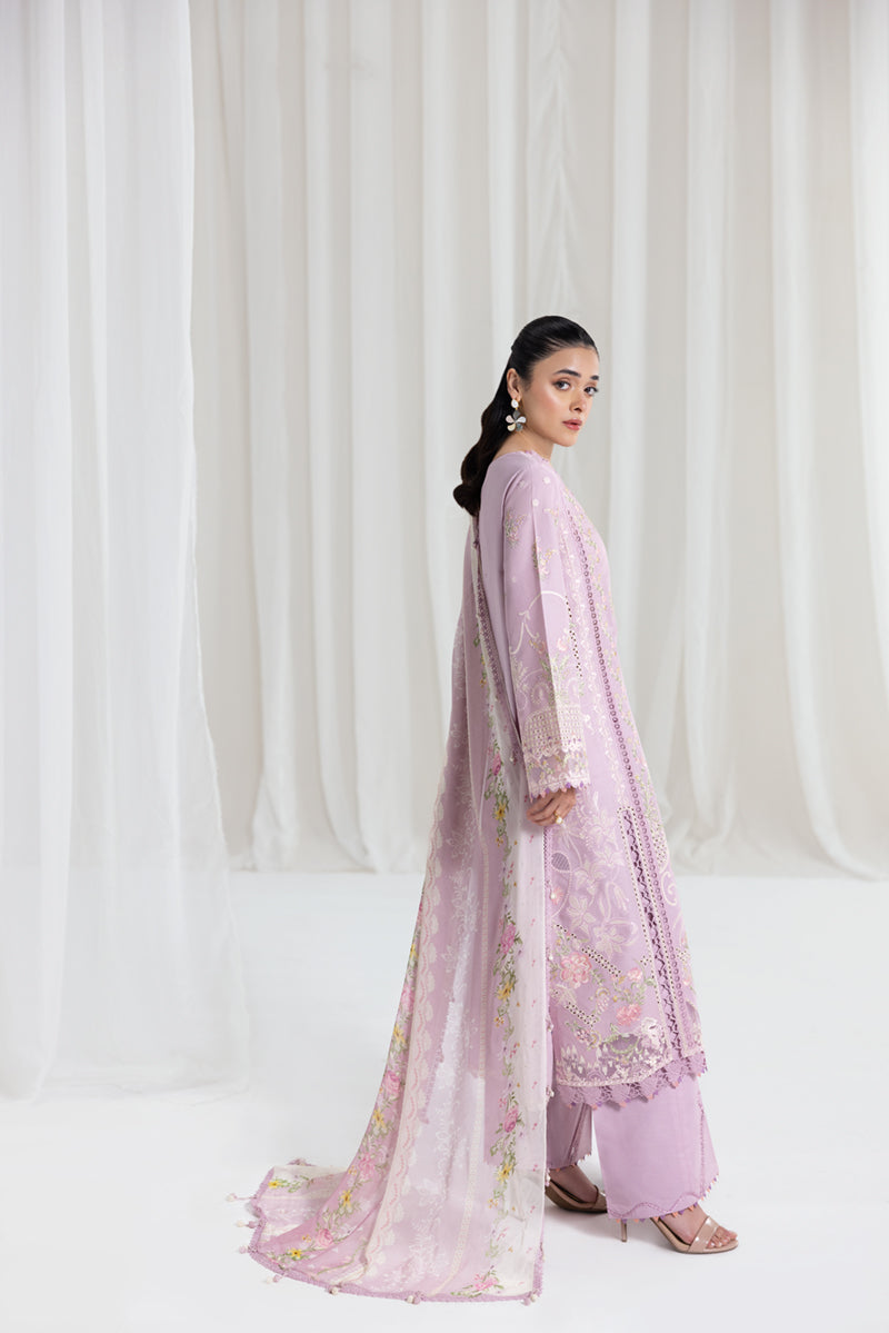 Qalamkar Luxury Lawn Eid Edit`25 SB#06