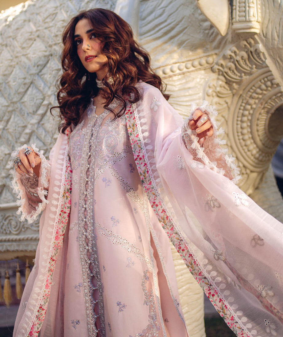 Sajna Luxury Festive Lawn'25 D#07 (Daisy)