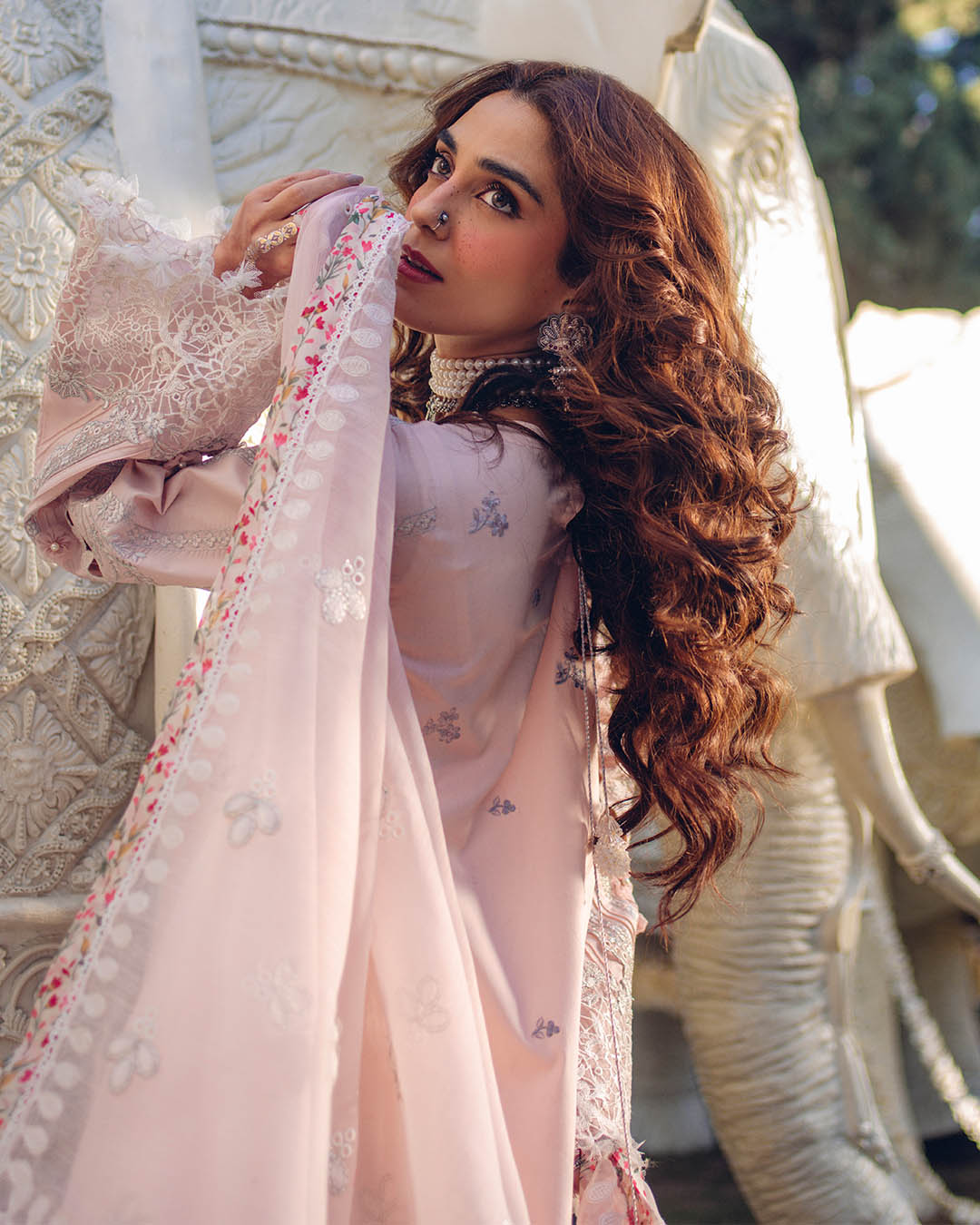 Sajna Luxury Festive Lawn'25 D#07 (Daisy)