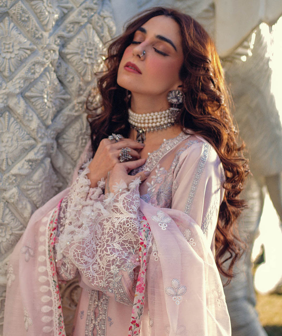 Sajna Luxury Festive Lawn'25 D#07 (Daisy)