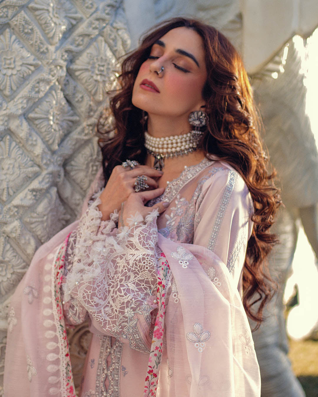 Sajna Luxury Festive Lawn'25 D#07 (Daisy)