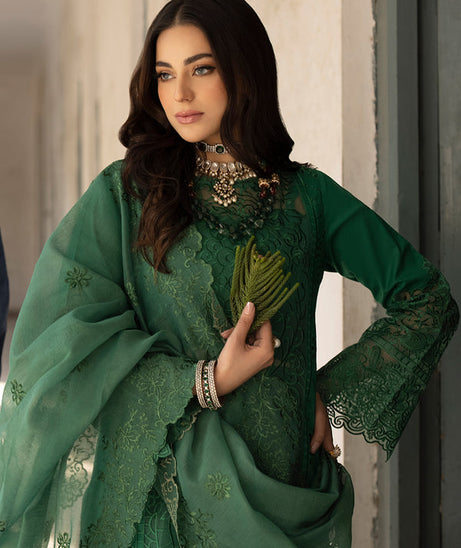 Mahnur Mahrukh Lawn'24 D#3-B EMERALD