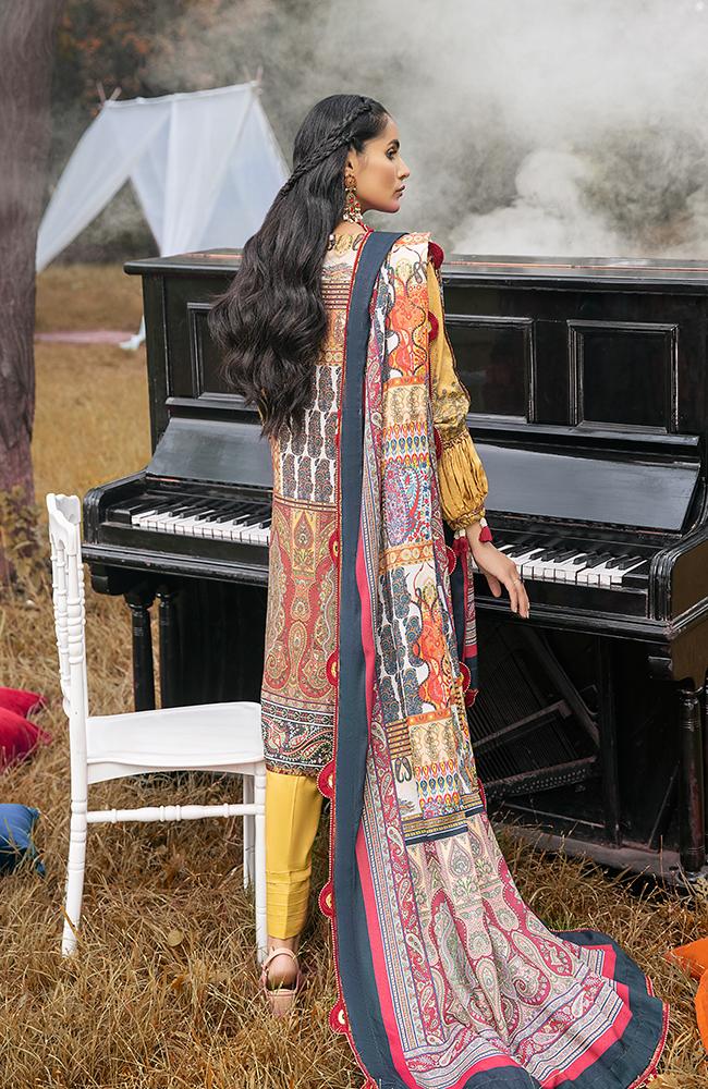 Al-Zohaib Wintry Breeze Shawl'21 D#1