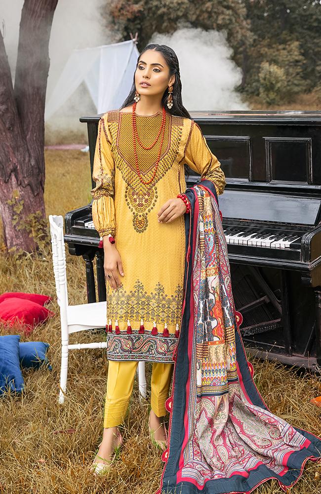 Al-Zohaib Wintry Breeze Shawl'21 D#1