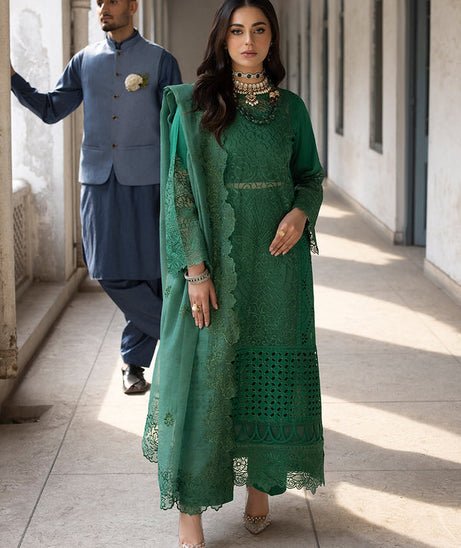 Mahnur Mahrukh Lawn'24 D#3-B EMERALD