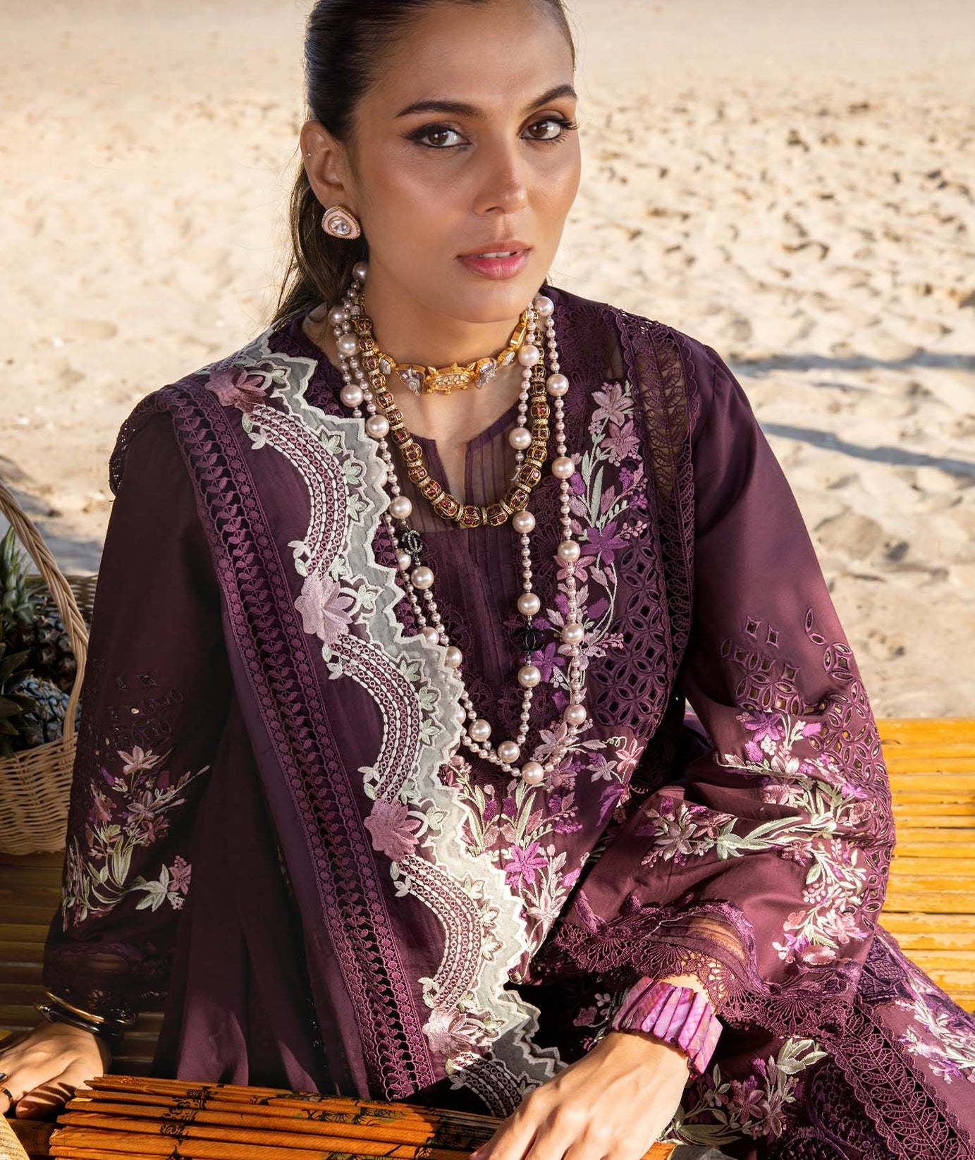 Saira*Shakira Lawn'25 DAHLIA-B