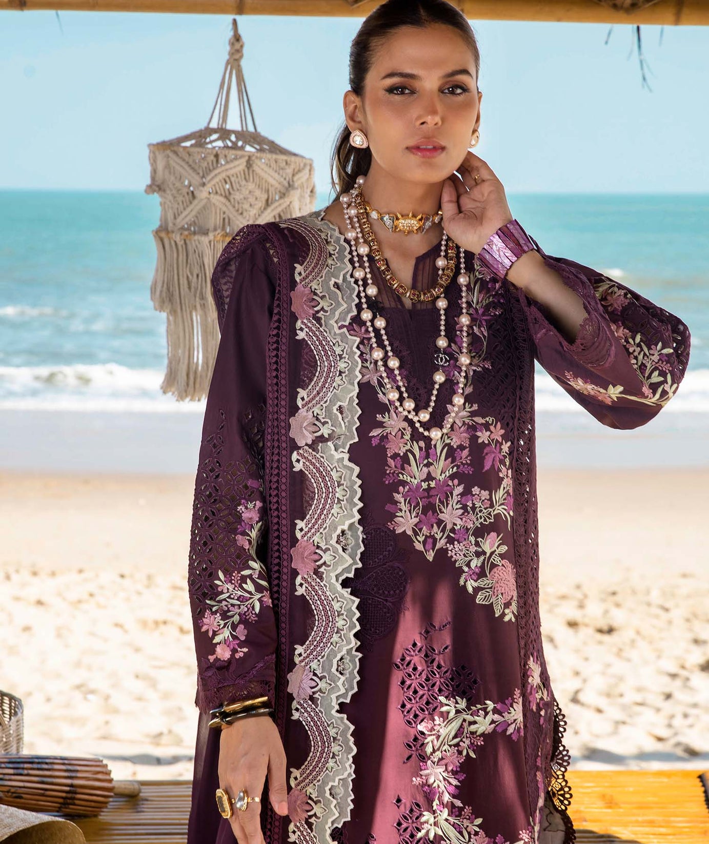 Saira*Shakira Lawn'25 DAHLIA-B