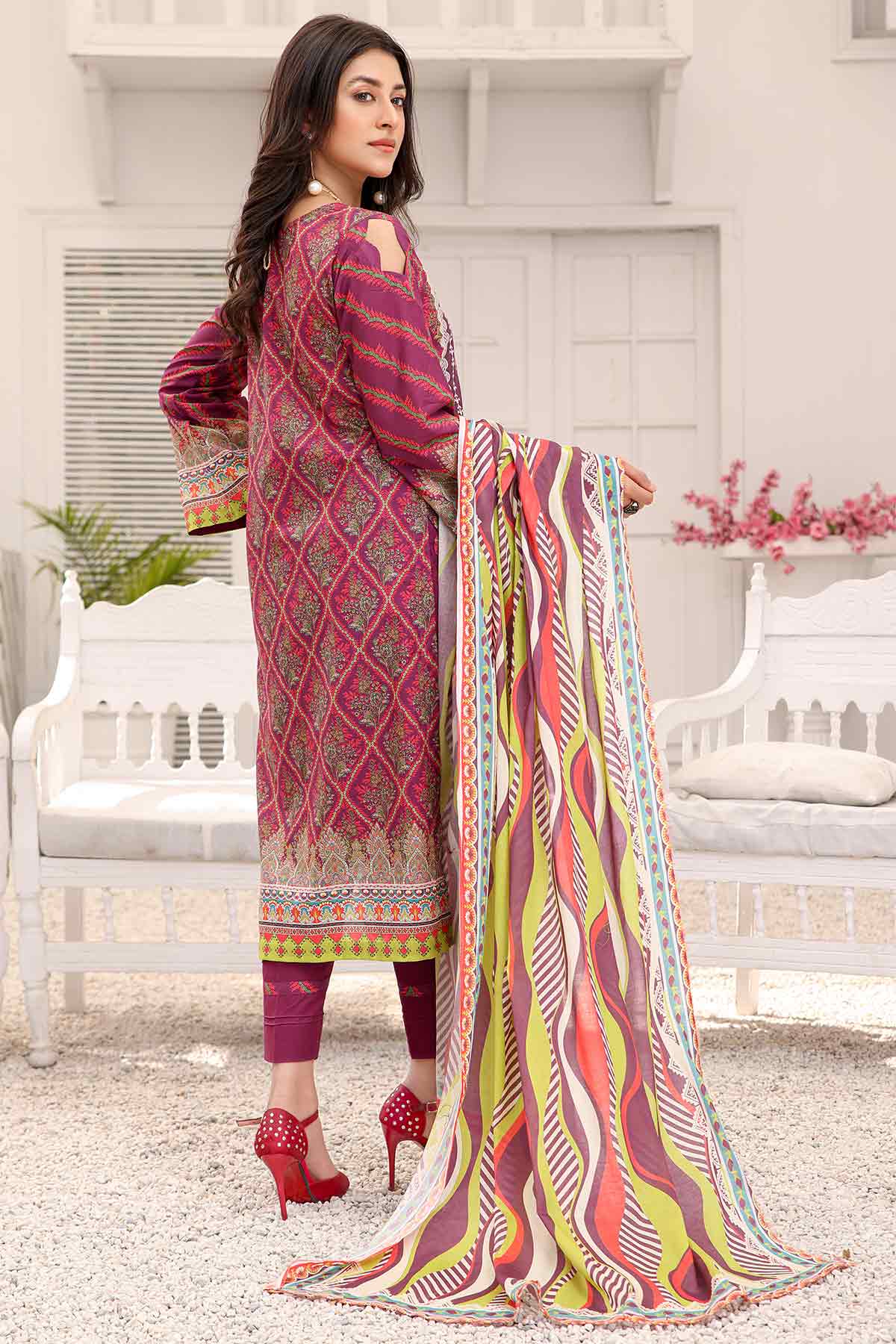 Peridot Rangoli Lawn'22 PR#214-A