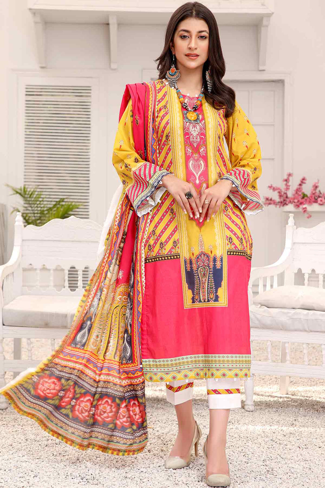 Peridot Rangoli Lawn'22 PR#216-A