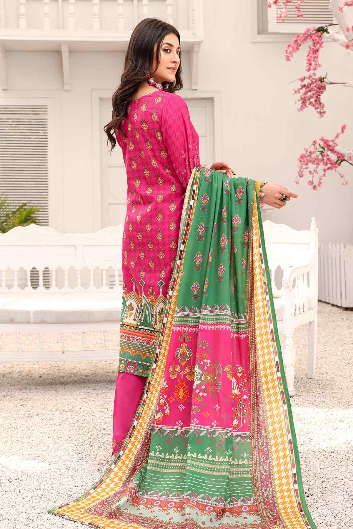 Peridot Rangoli Lawn'22 PR#217-A