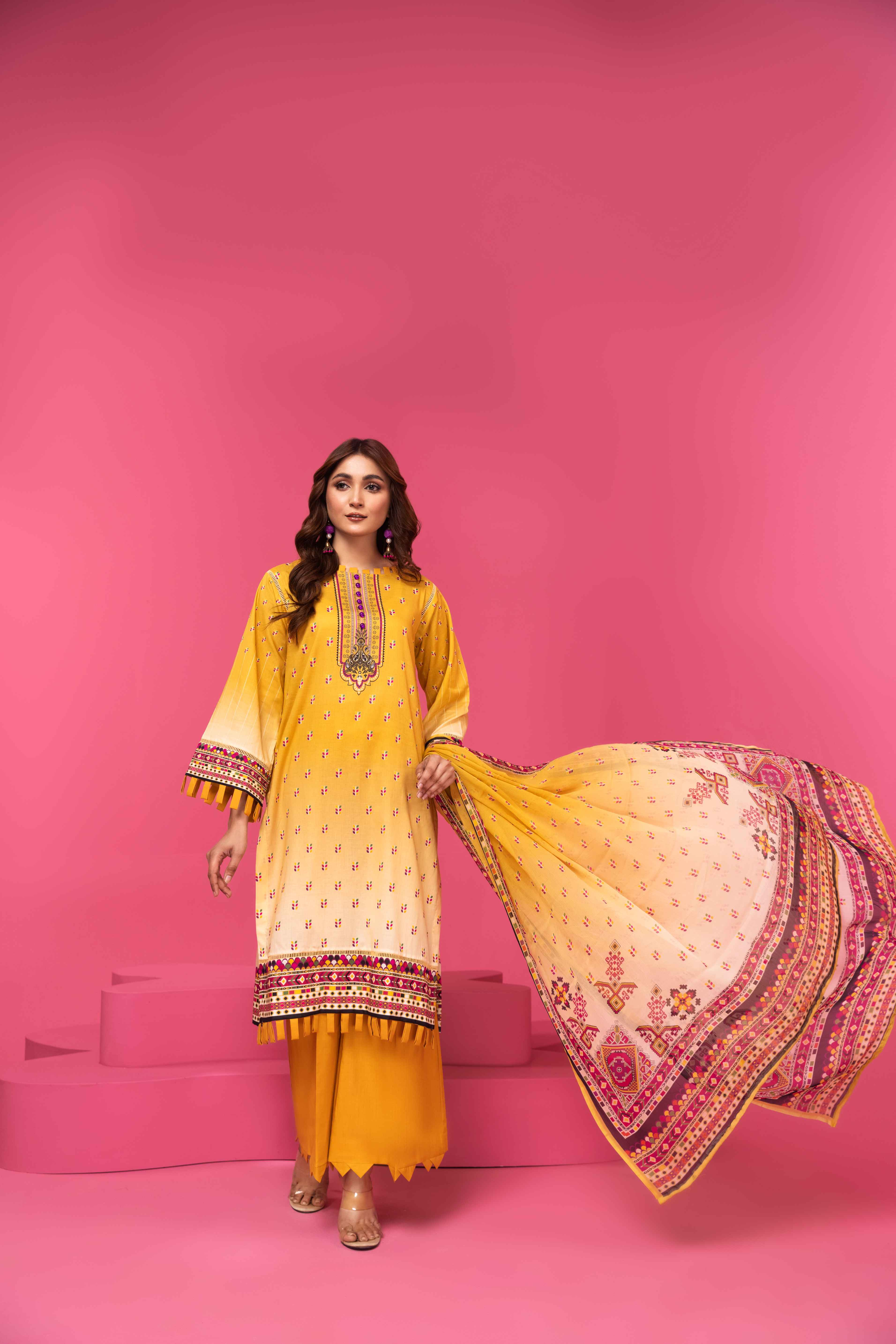 Gul-e-Lala Exclusive Lawn'24 D#07