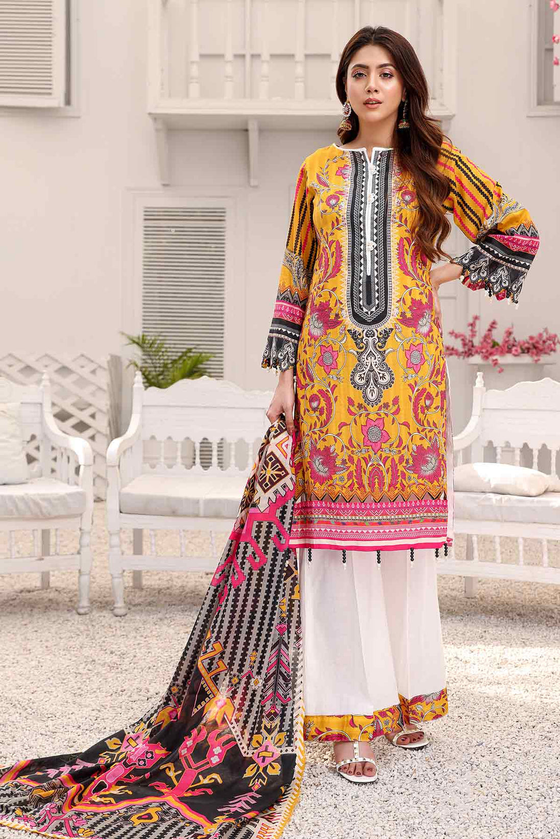 Peridot Rangoli Lawn'22 PR#213-A