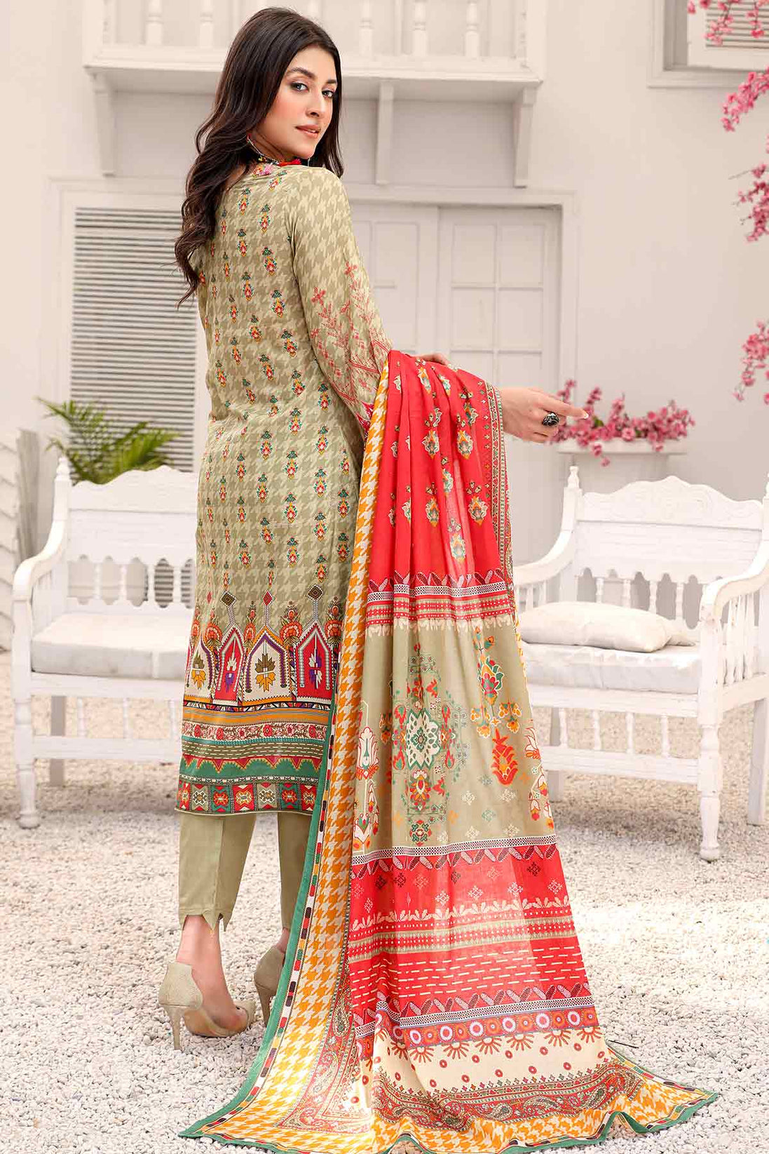 Peridot Rangoli Lawn'22 PR#217-B