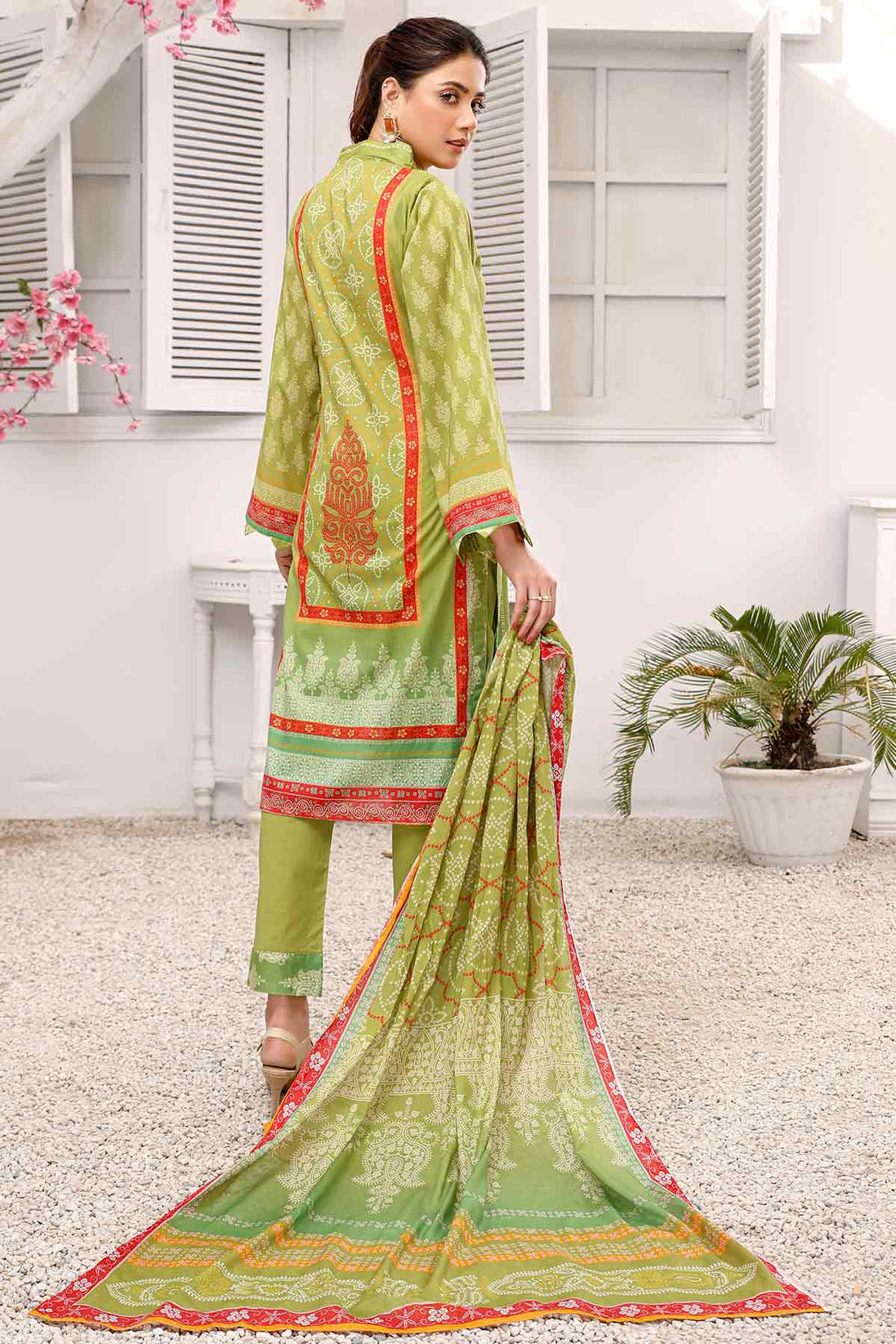 Peridot Rangoli Lawn'22 PR#218-A