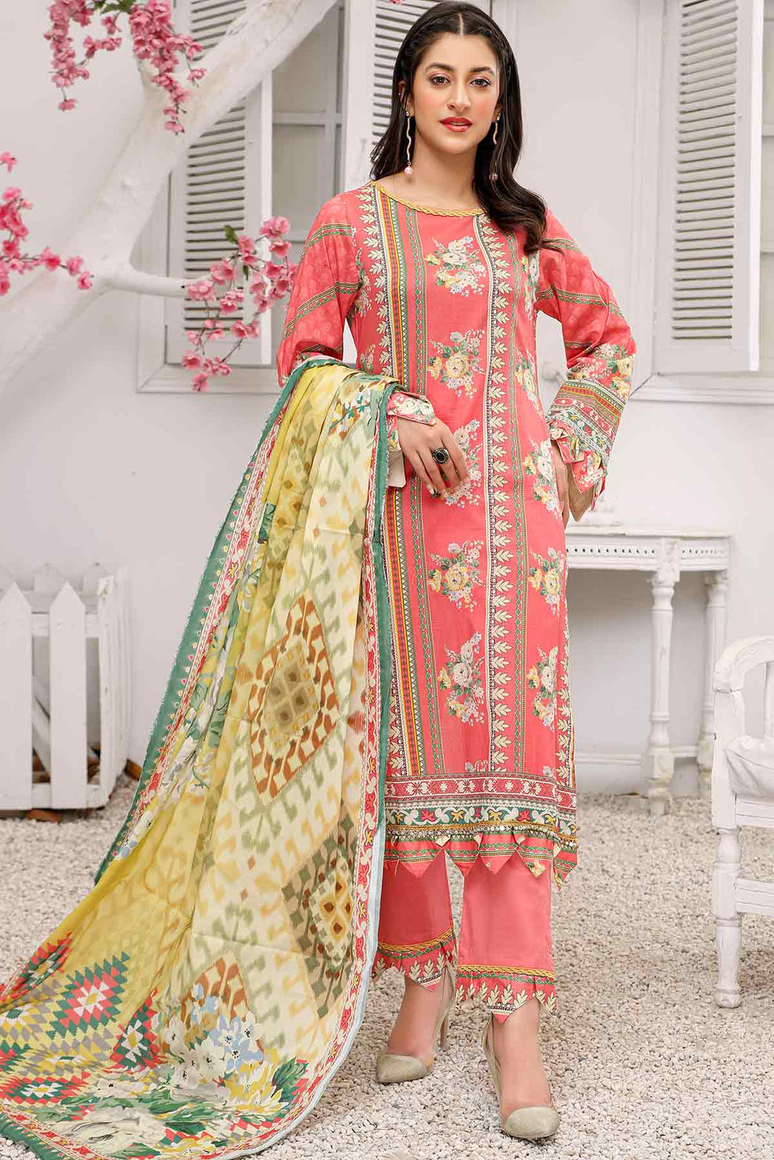 Peridot Rangoli Lawn'22 PR#220-A