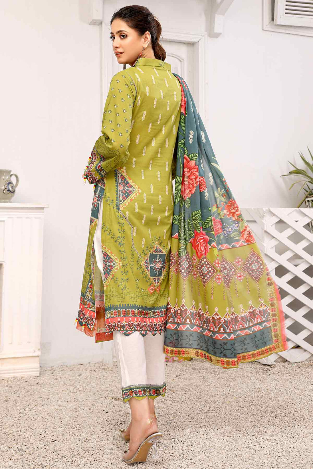 Peridot Rangoli Lawn'22 PR#211-A