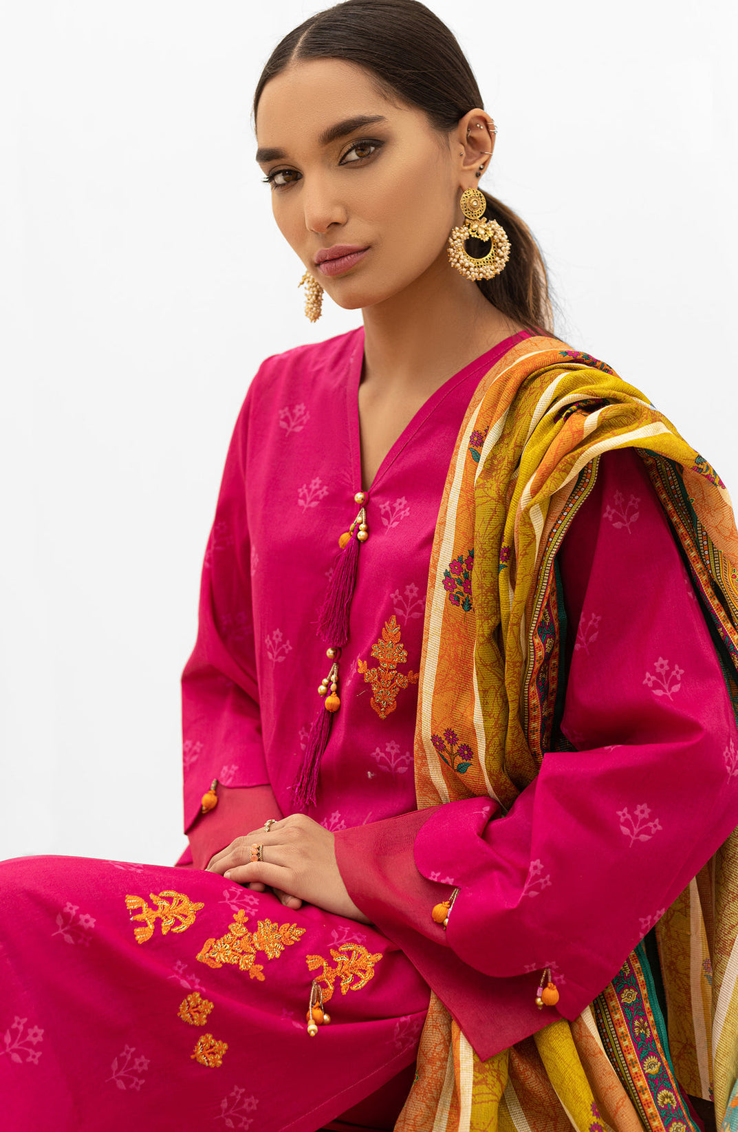 Orient S/S Lawn'22 OTL#176 Pink