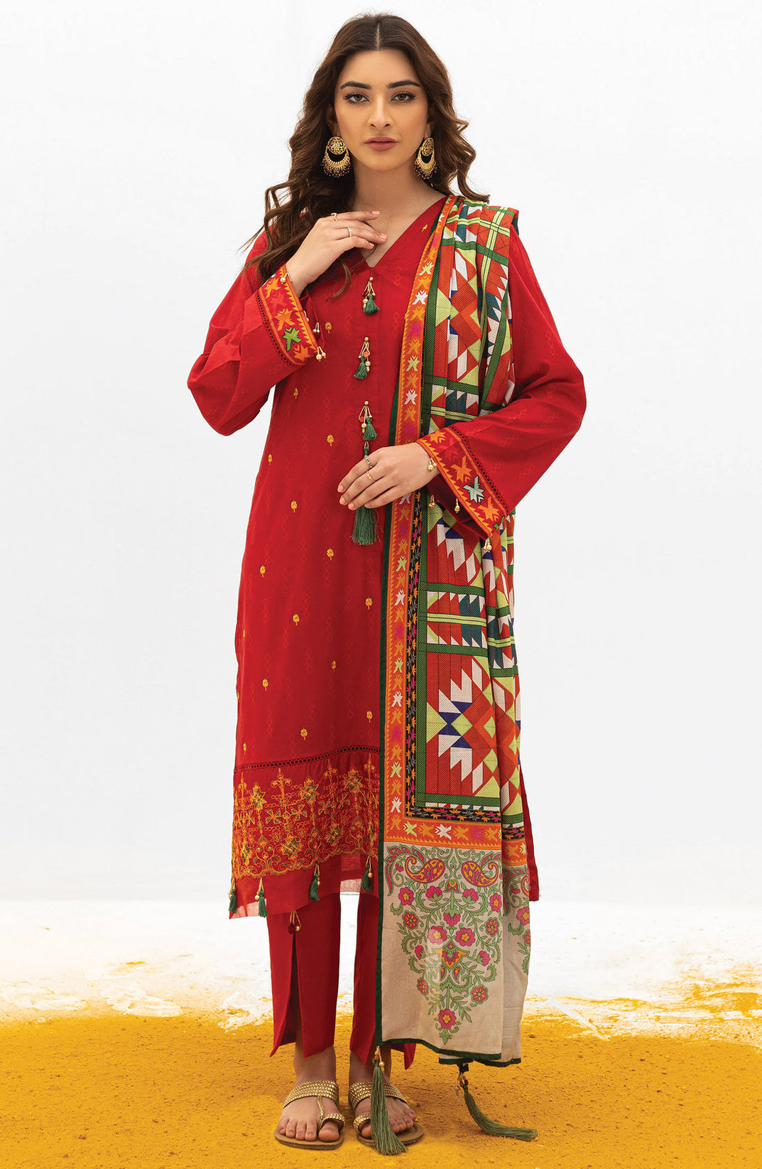 Orient S/S Lawn'22 OTL#175 Red