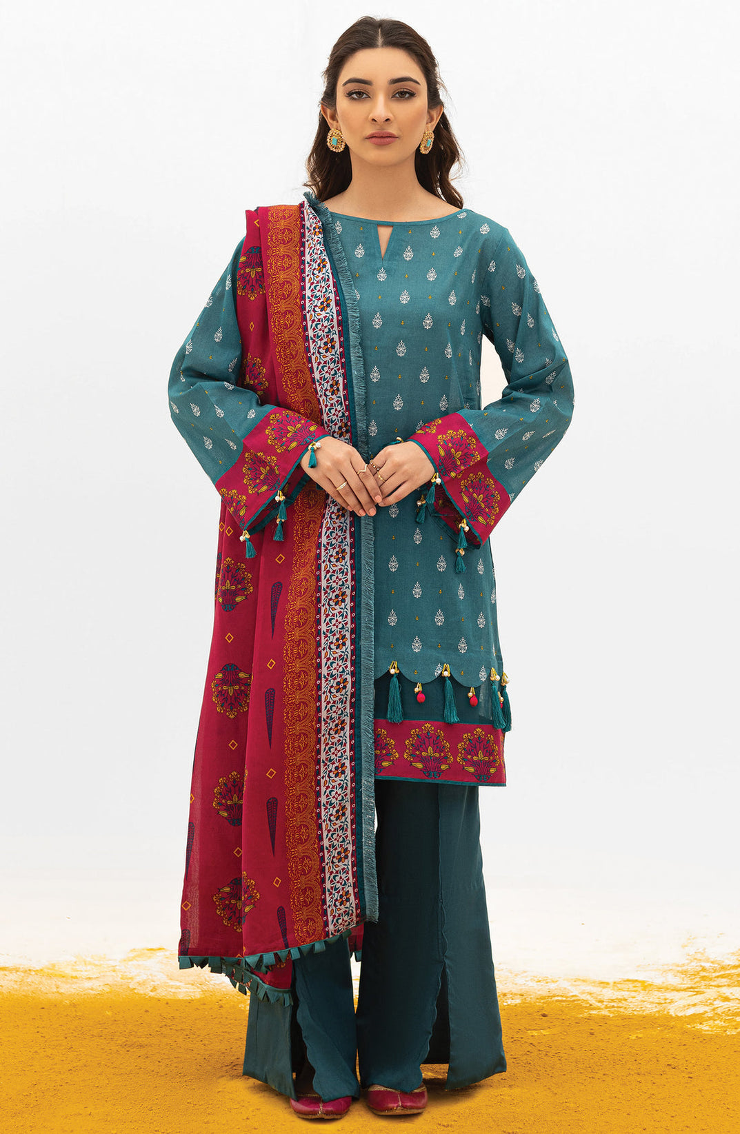 Orient S/S Lawn'22 OTL#018 Teal