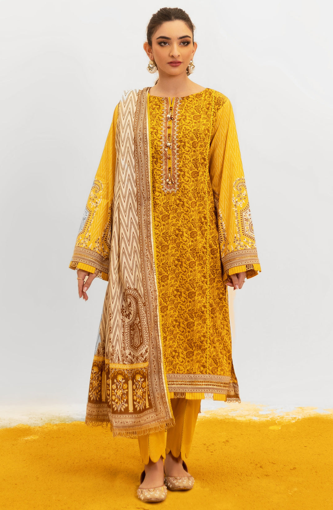 Orient S/S Lawn'22 OTL#049 Yellow