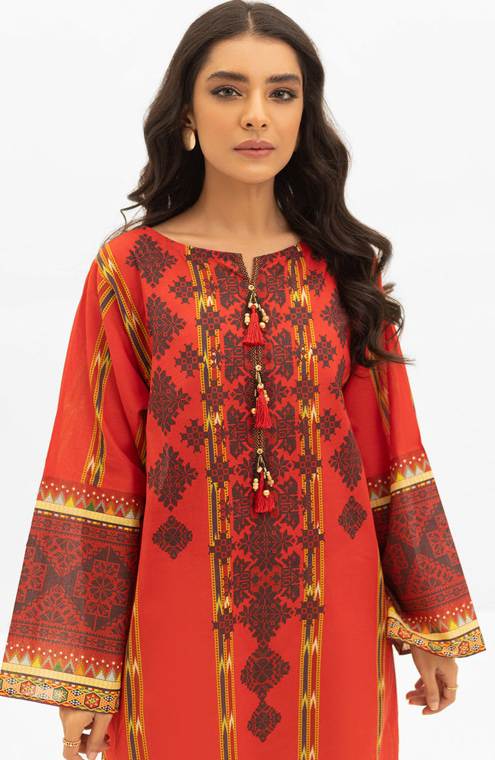 Orient Hayal Lawn Shirt`22 HCS#027 Red