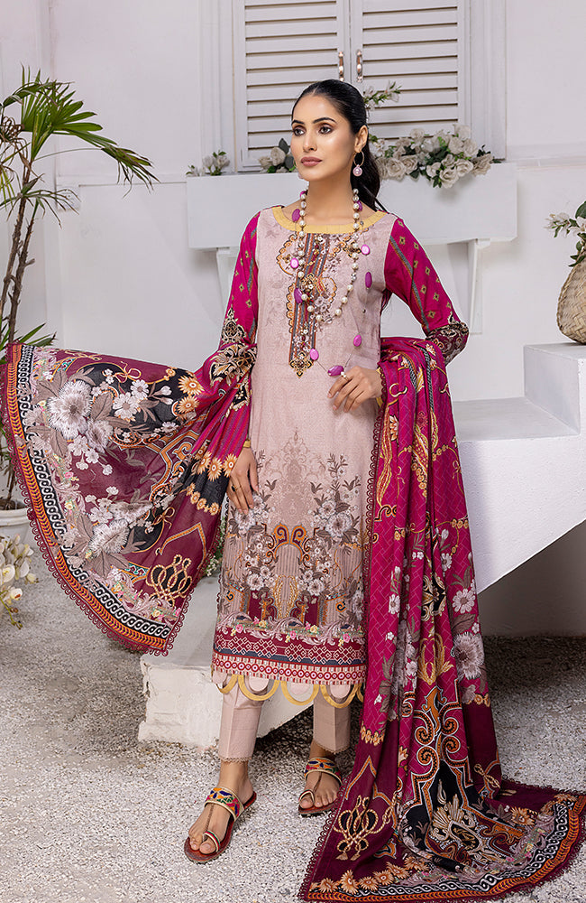 Al Zohaib Coco Print Lawn`22 D#1-A