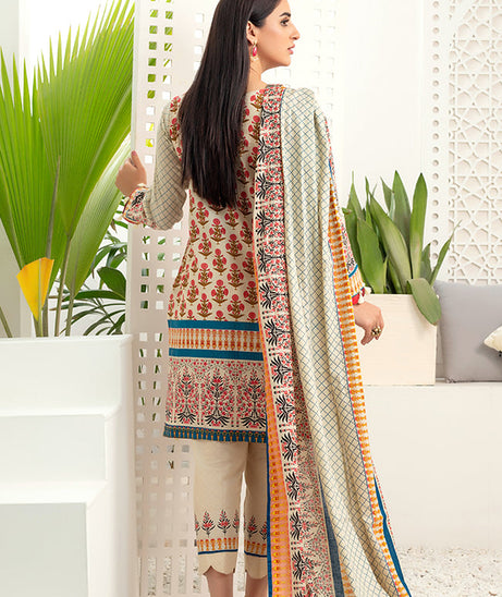 Al Zohaib Monsoon Lawn'22 D#7051 Lemon