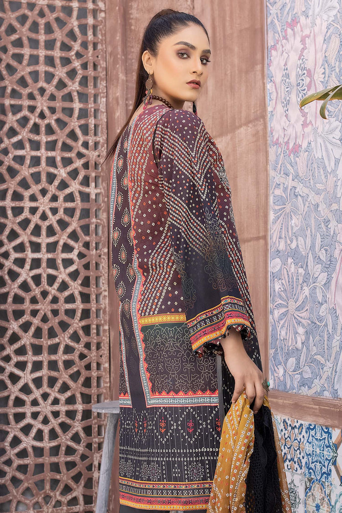 Zebaish Chunri Emb Lawn`22 D#04