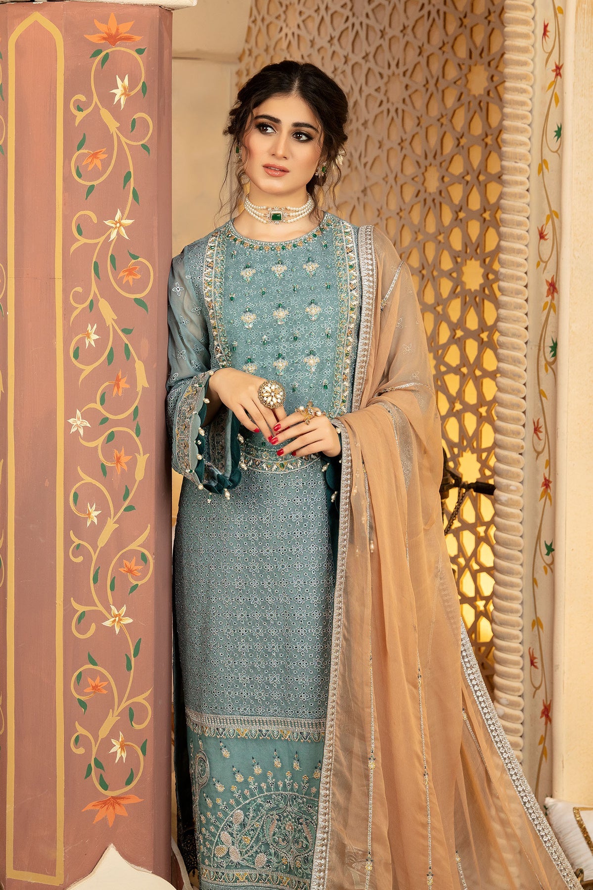 Adan`s Libas Raviah Emb Chiffon`22 D#05