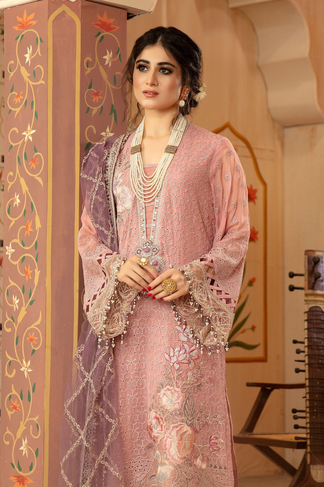 Adan`s Libas Raviah Emb Chiffon`22 D#06