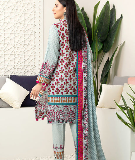 Al Zohaib Monsoon Lawn'22 D#7051 Grey