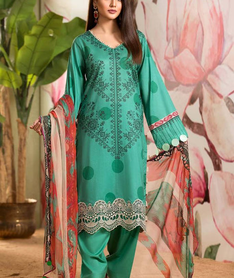 Sheen Emb Lawn`21 (Vol-1) SH#2