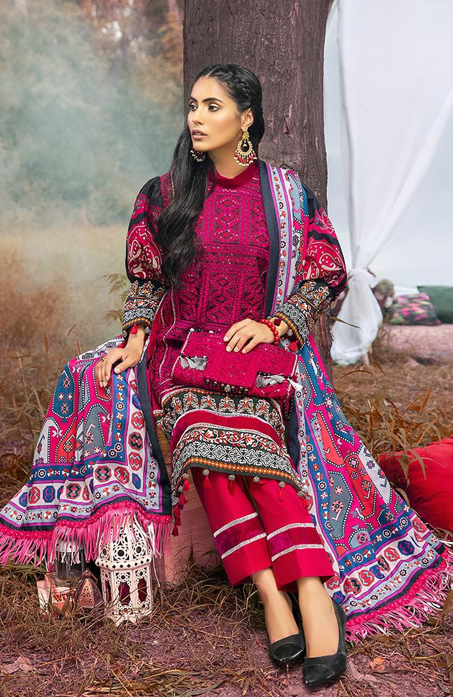 Al-Zohaib Wintry Breeze Shawl'21 D#2