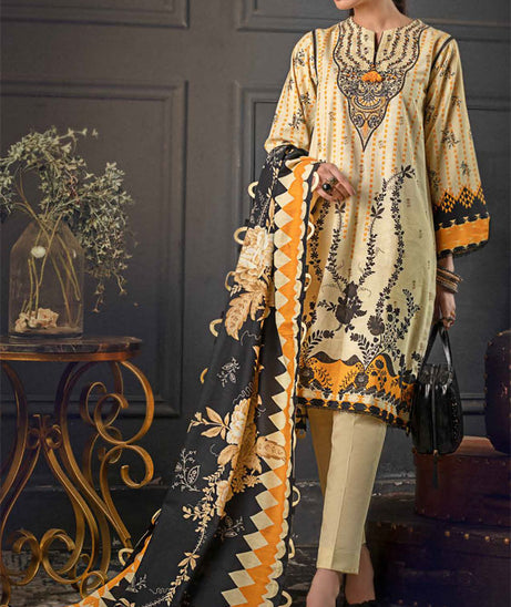 Gul Ahmed Winter Collection`21 K#12016