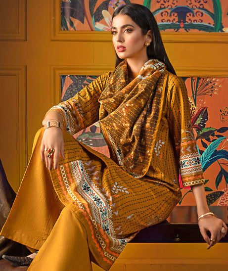 Gul Ahmed Winter Collection`21 K#12038A