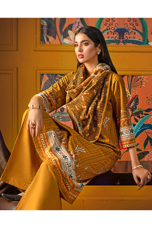 Gul Ahmed Winter Collection`21 K#12038A
