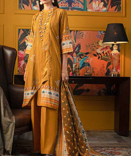 Gul Ahmed Winter Collection`21 K#12038A