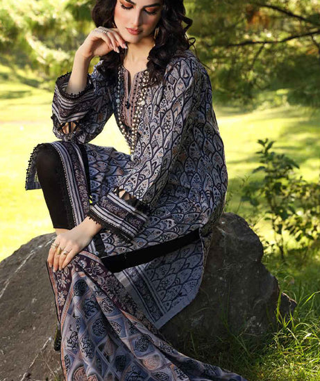 Gul Ahmed Winter Collection`21 TK#12003