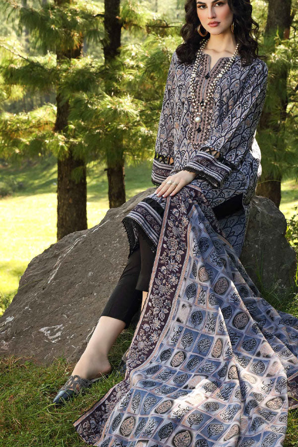 Gul Ahmed | Winter Collection 24 | Acrylic Dupatta AP-42045