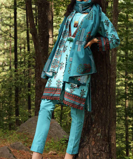 Gul Ahmed Winter Collection`21 TK#12010A