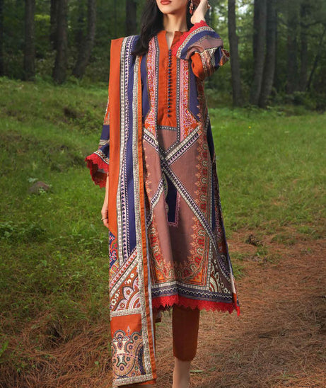 Gul Ahmed Winter Collection`21 TK#12011B