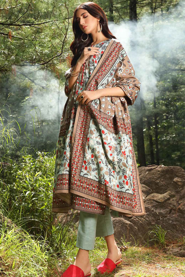 Gul Ahmed Winter Collection`21 TK#12012A
