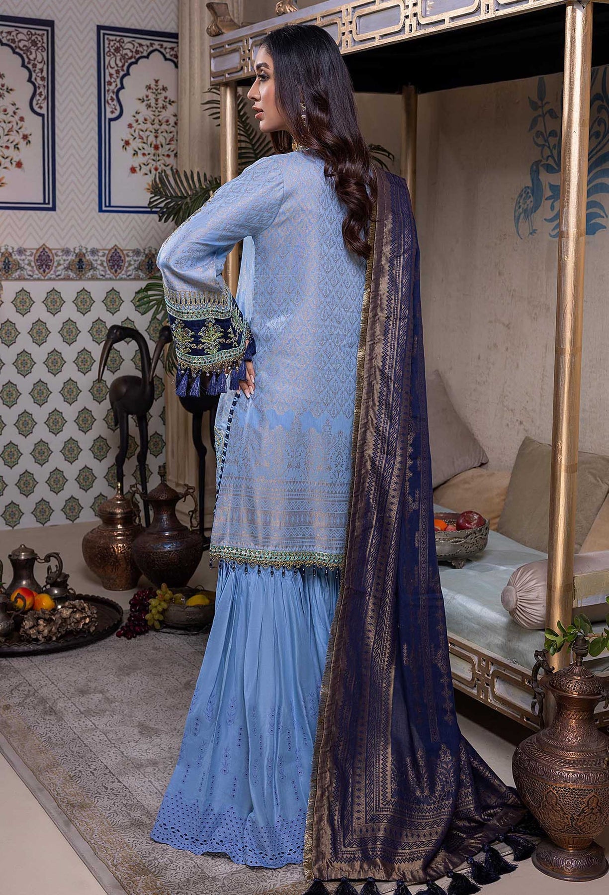 Naqsh Emb Jacquard Lawn`22 D#02
