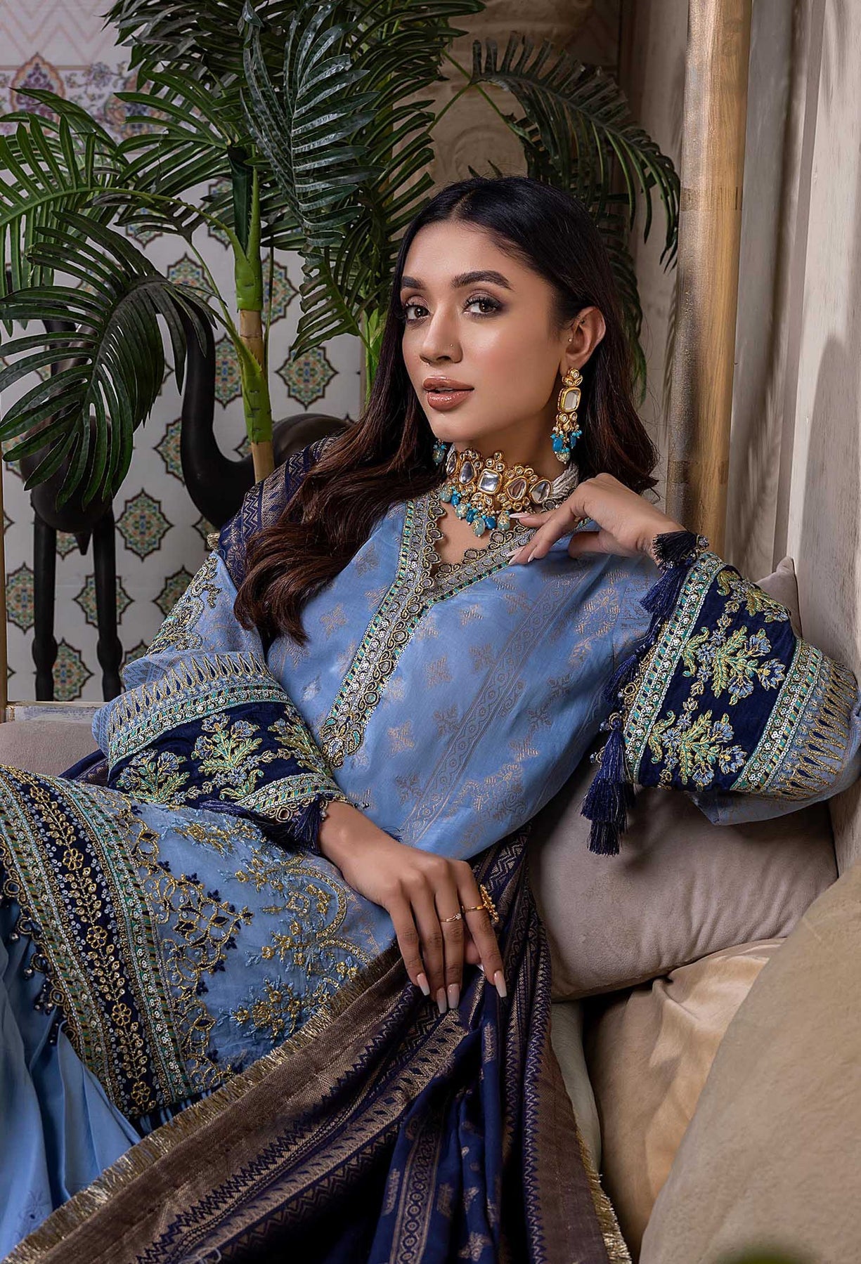 Naqsh Emb Jacquard Lawn`22 D#02
