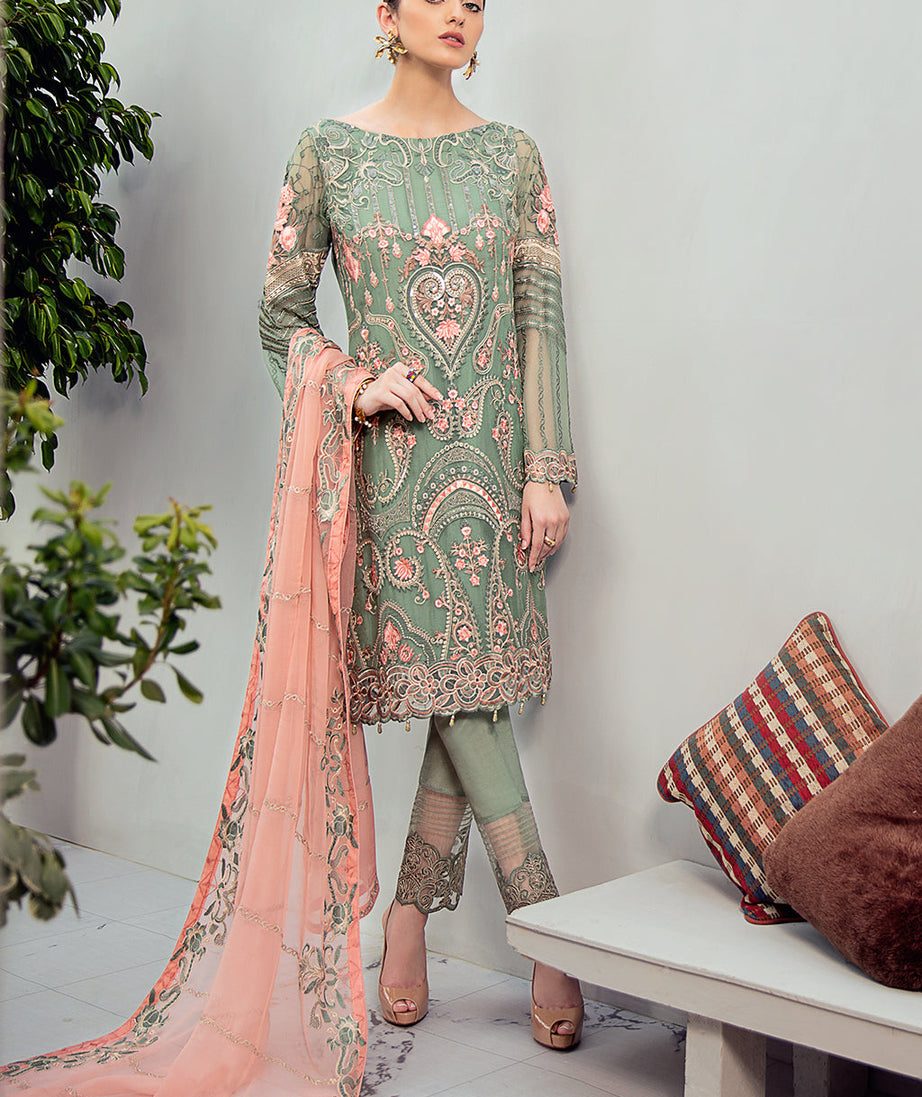 Ramsha Rangoon Collection`22 D#608 (Vol-6)