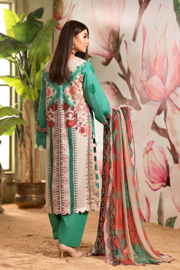 Sheen Emb Lawn`21 (Vol-1) SH#2