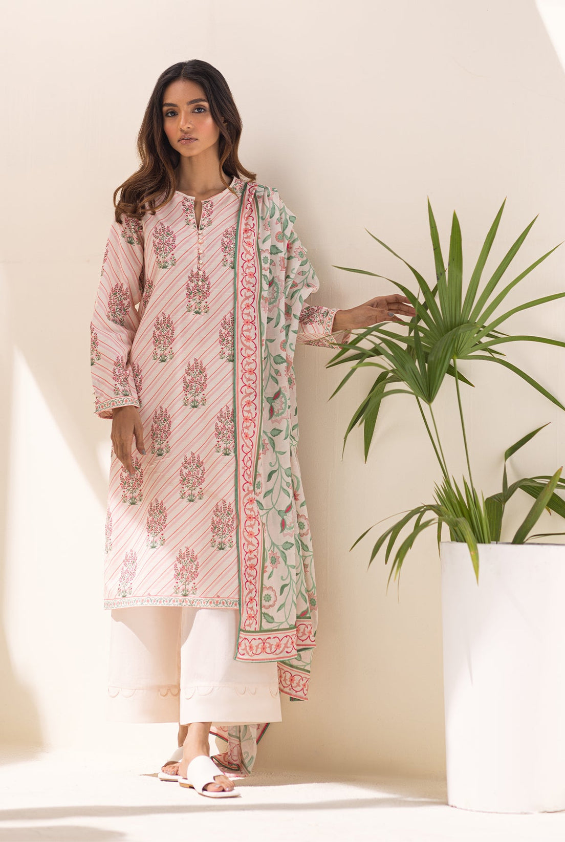 Sahar Cotton Slub Lawn`23 D#09