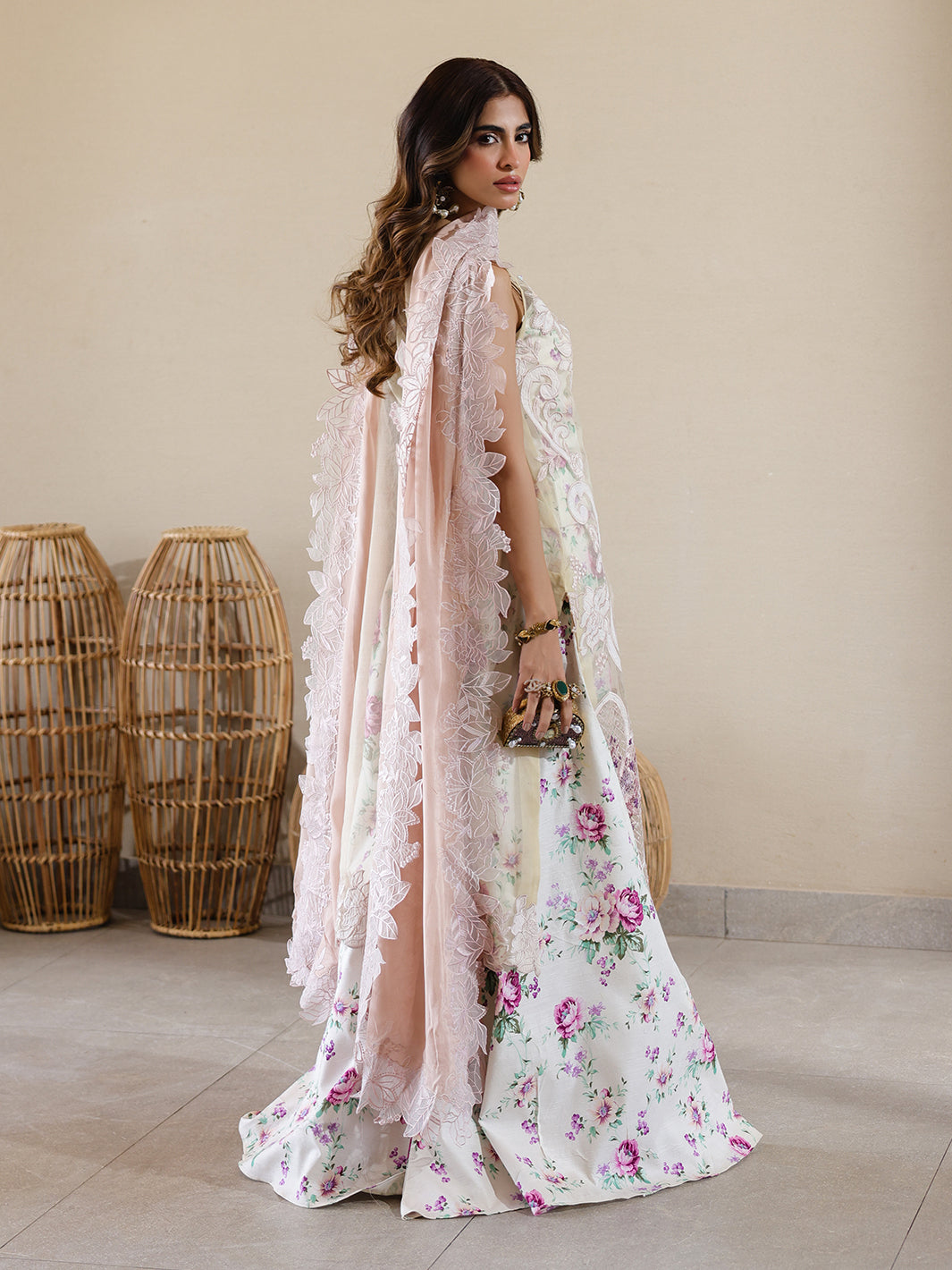 Faiza Faisal Marine Luxury Lawn`25 ELISHA