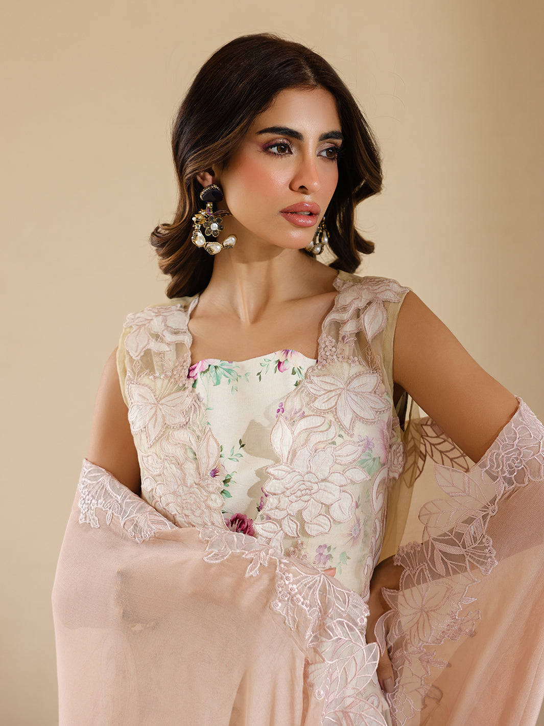 Faiza Faisal Marine Luxury Lawn`25 ELISHA