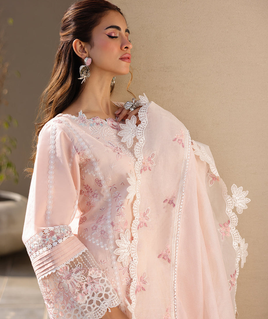 Faiza Faisal Marine Luxury Lawn`25 MARIA
